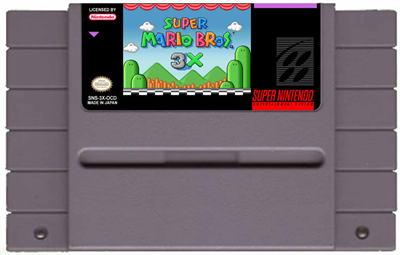 Super Mario Bros. 3X - Cart - Front Image