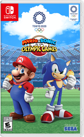 Mario & Sonic at the Olympic Games Tokyo 2020 - Box - Front - Reconstructed Image