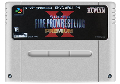 Super Fire Pro Wrestling X Premium - Fanart - Cart - Front