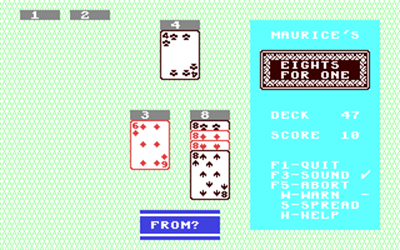 Eights for One - Screenshot - Gameplay Image