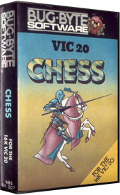 VIC 20 Chess - Box - 3D Image