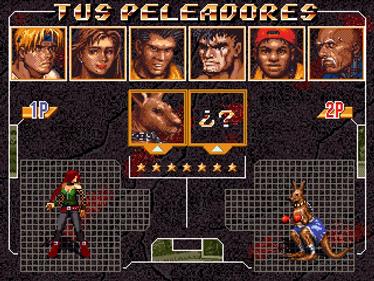 Streets of Rage: Legacy - Screenshot - Game Select Image