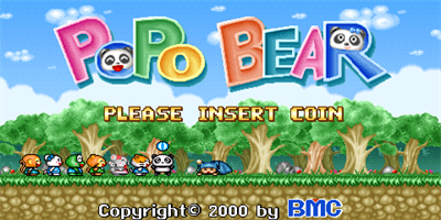 PoPo Bear - Screenshot - Game Title Image
