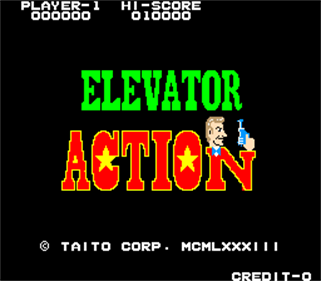 Elevator Action - Screenshot - Game Title Image