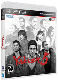 Yakuza 5 - Box - 3D Image