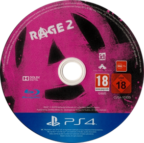 Rage 2 - Disc Image
