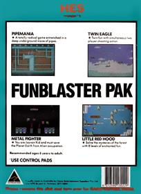 Funblaster Pak - Box - Back Image