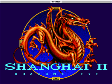 Shanghai II: Dragon's Eye - Screenshot - Game Title Image