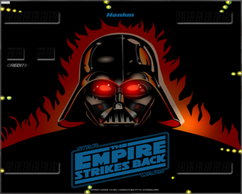 Star Wars: The Empire Strikes Back - Arcade - Marquee Image
