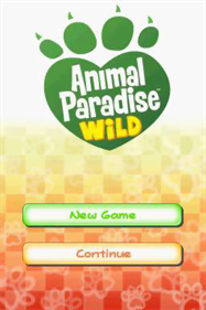 Animal Paradise: Wild - Screenshot - Game Title Image