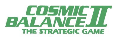 Cosmic Balance II: The Strategic Game - Clear Logo Image