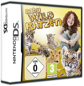 Baby Wild Katzen - Box - 3D Image