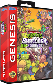 Teenage Mutant Ninja Turtles: Shredder's Re-Revenge - Box - 3D Image