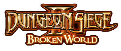 Dungeon Siege II: Broken World - Clear Logo Image