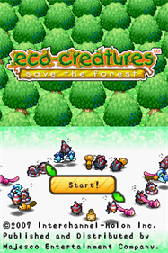 Eco-Creatures: Save the Forest - Screenshot - Game Title Image