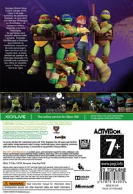 Teenage Mutant Ninja Turtles: Danger of the Ooze - Box - Back Image