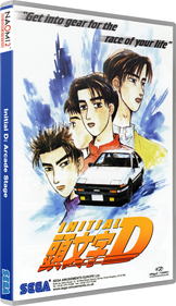 Initial D Arcade Stage - Box - 3D Image