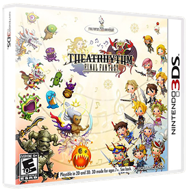 Theatrhythm Final Fantasy - Box - 3D Image