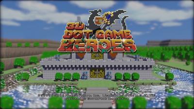 3D Dot Game Heroes - Screenshot - Game Title Image