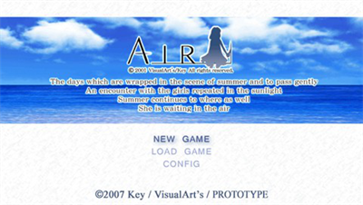 Air - Screenshot - Game Title Image