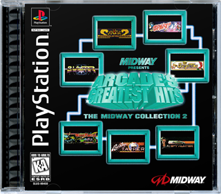 Arcade's Greatest Hits: The Midway Collection 2 - Box - Front - Reconstructed Image