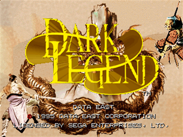 Dark Legend - Screenshot - Game Title Image