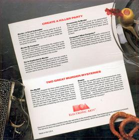 Make Your Own Murder Party - Box - Back Image