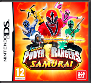 Power Rangers Samurai - Box - Front - Reconstructed Image
