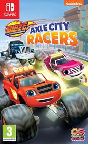 Blaze and the Monster Machines: Axle City Racers - Box - Front Image