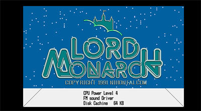 Lord Monarch - Screenshot - Game Title Image