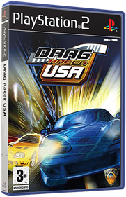 Drag Racer USA - Box - 3D Image