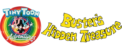 Tiny Toon Adventures: Buster's Hidden Treasure - Clear Logo Image