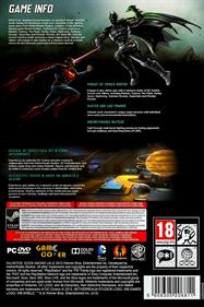 Injustice: Gods Among Us: Ultimate Edition - Box - Back Image