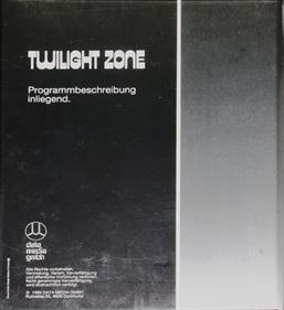 Twilight Zone - Box - Back Image