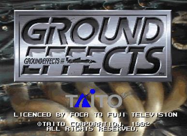 Ground Effects - Screenshot - Game Title Image