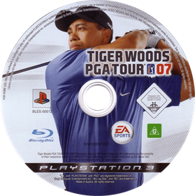 Tiger Woods PGA Tour 07 - Disc Image