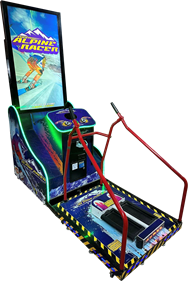 Super Alpine Racer - Arcade - Cabinet Image