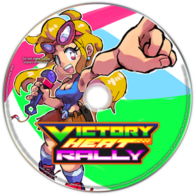 Victory Heat Rally - Fanart - Disc Image