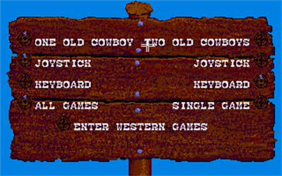 Western Games - Screenshot - Game Select Image