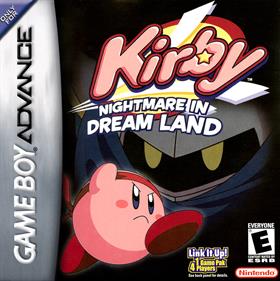 Kirby: Nightmare in Dream Land - Box - Front - Reconstructed