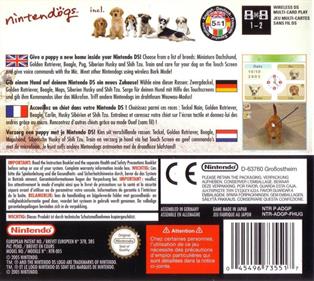 Nintendogs: Dachshund & Friends - Box - Back Image