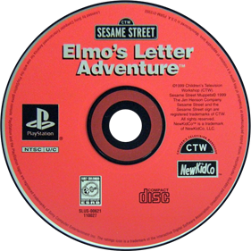 Sesame Street: Elmo's Letter Adventure - Disc Image