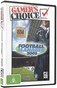 Football Manager 2005 - Box - 3D Image