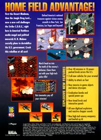 Urban Strike: The Sequel to Jungle Strike - Box - Back - Reconstructed Image