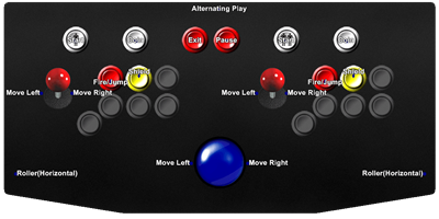 Major Havoc - Arcade - Controls Information Image