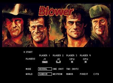 Blower (Amiga Port) - Screenshot - Game Title Image