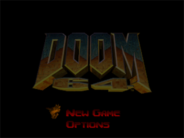 DOOM 64 - Screenshot - Game Title Image