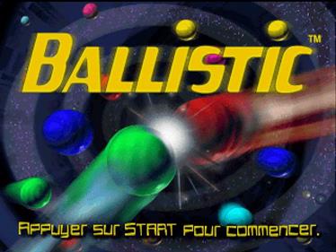 Ballistic - Screenshot - Game Title Image