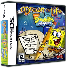 Drawn to Life: SpongeBob SquarePants Edition - Box - 3D Image