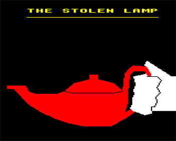The Stolen Lamp - Screenshot - Game Title Image